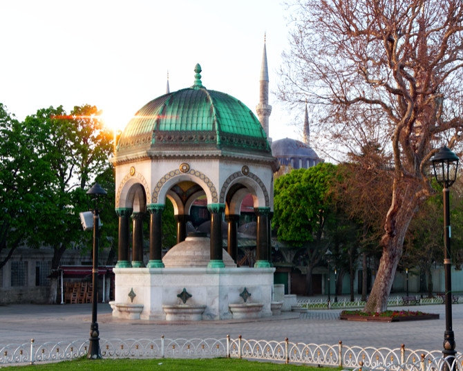 Alman Çeşmesi Sultanahmet İstanbul Telifsiz ve Ücretsiz Resim
