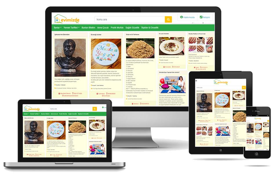 Evimizde.com ilan servisi