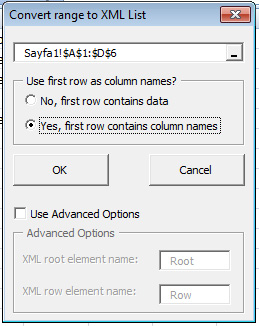 Excel to XML 06