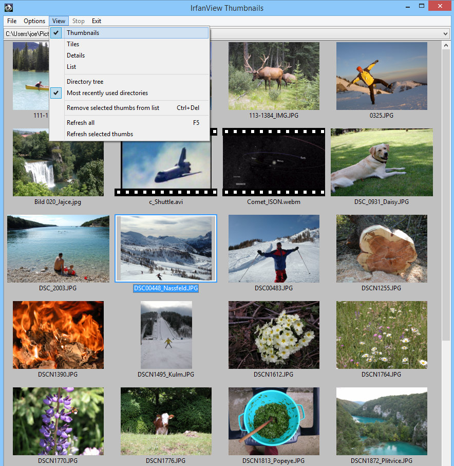 IrfanView Thumbnails 2