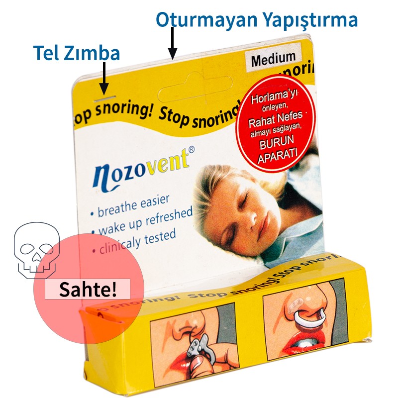 Sahte Nozovent Gittigidiyor